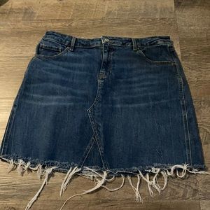 Old Navy Blue Jean Skirt